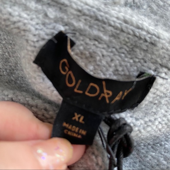 NWT Stitch Fix goldray brand long sweater striped - Picture 6 of 8